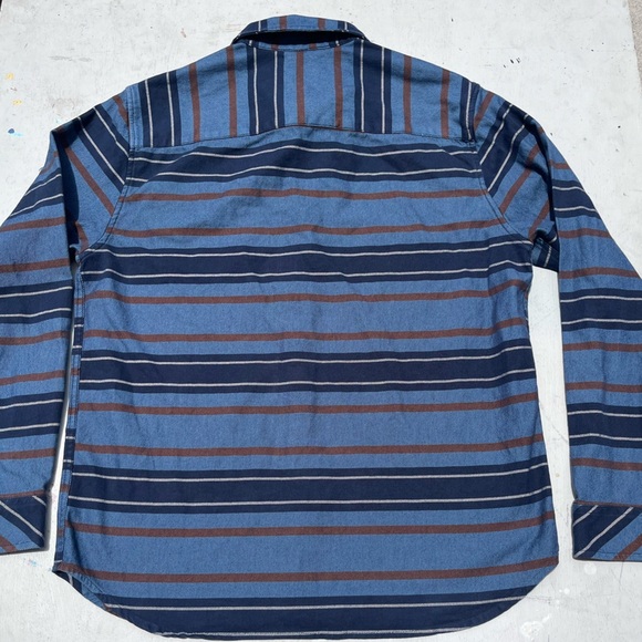 Men's O'Neill Flannel Multicolor Striped XL Grunge Surf 90s Rock PNW Boardwalk - Picture 8 of 13